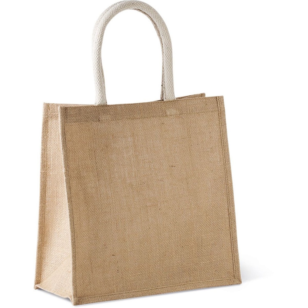 Jute draagtassen - 30x15x30Hcm